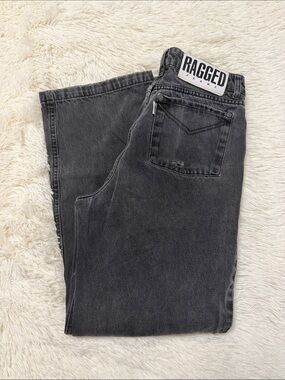 The Ragged Priest Women's Jeans in Charcoal Black